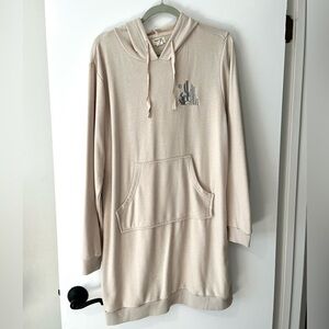 World Market Cactus Sweatshirt Dress